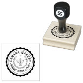 Custom Round Bakery Logo Stamp Gummistempel (Stempel)