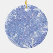 Custom Round Foto Weihnachtsschmuck (Hinten)