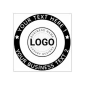Custom Round Frame Handmade Business Logo Gummistempel (Prägung)