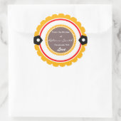 Custom Round from the Kitchen of Stickers Geschenk (Tasche)