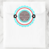 Custom Round from the Kitchen of Stickers Geschenk (Tasche)