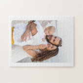 Custom Rounded Corner Photo Family Puzzle (Horizontal)