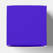 Custom Royal Blue Cologram Fevor Boxes Geschenkschachtel (Oben)