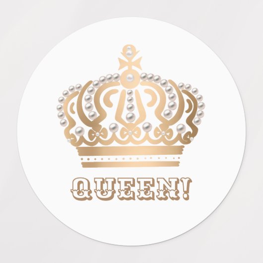 Custom Royal Labels Etiketten (Design 2)