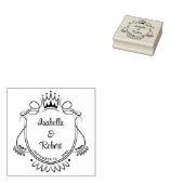 Custom Royal Wedding Gummistempel (Stempel)