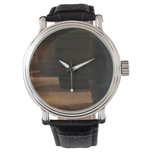 custom rück wine armbanduhr (Vorderseite)