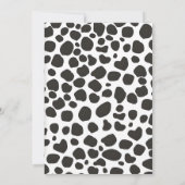 Custom Rustic Cowboy 1. Rodeo Geburtstag Einladung (Rückseite)