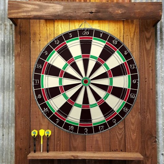 Custom Rustic Dartboard Dartscheibe
