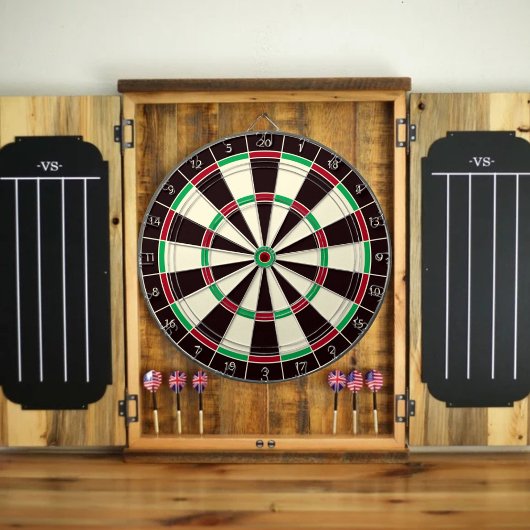 Custom  Rustic  Dartboard Dartscheibe