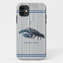 Custom Rustic Nautical Blue Hummer Grau Wood