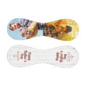 Custom Rustic Vintag Vatertag Foto Baseball (Paneele)