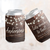 Custom Rustic Wedding Party Gefallen Barn Wood Lig Dosenkühler