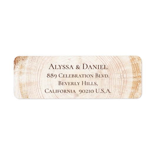 Custom Rustic Wedding Wood grain tree bark ring (Vorne)