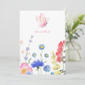 Custom Rustica Floral Book Club Einladung (Stehend Vorderseite)