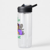 Custom Safari Klassenzimmer Cheetah Lion Elephant Trinkflasche (Links)