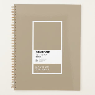 Custom Safari-Notebook   Personalisiert neutral Planer