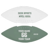Custom sage Football with Name, Number, Team (Paneele)
