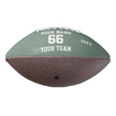 Custom sage Football with Name, Number, Team (Gedreht 270)