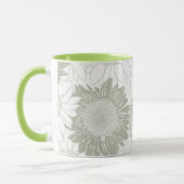 Custom Sage Sonnenblumen Tasse (Links)