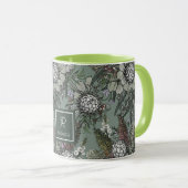Custom Sage Wild Bush Blume Bouquet Tasse (VorderseiteRechts)