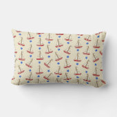 Custom Sailboote Throw Kissen (Rückseite)