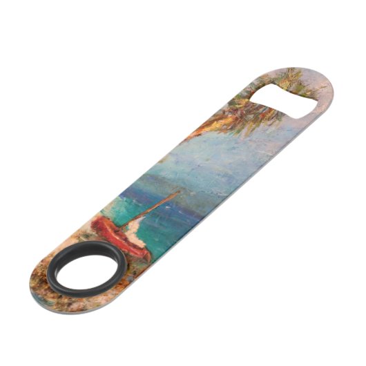 Custom Sailing Speed Bottle Opener Speedflaschenöffner (Vorderseite Schrägansicht)