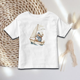 Custom Sailor Teddy Bar Kleinkind T-shirt