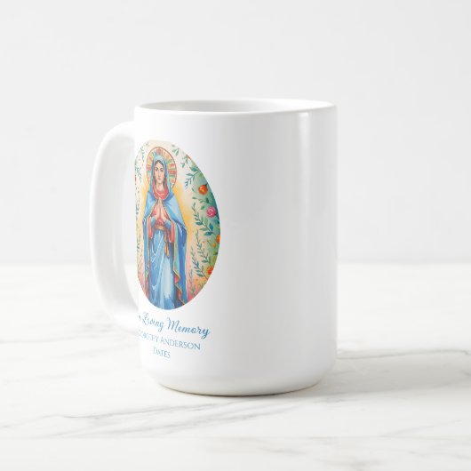Custom Saint Mary Memorial Kaffeekassen Kaffeetasse (Vorderseite Links)
