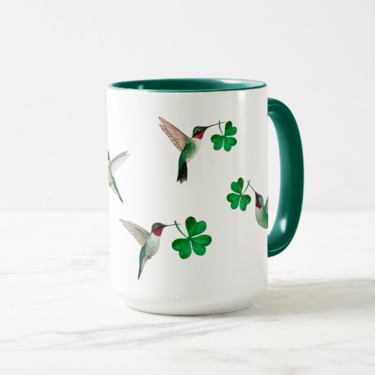 Custom Saint Patrick's Day Tasse (VorderseiteRechts)