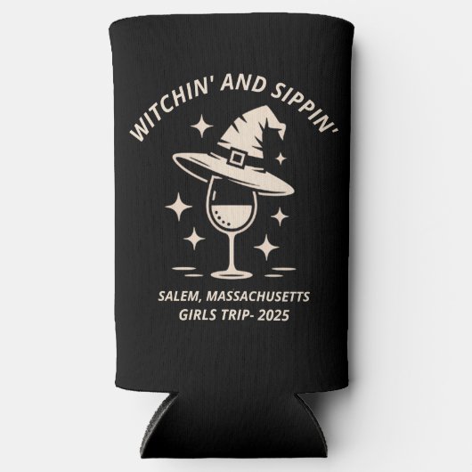 Custom Salem Halloween Festival Shirt 2025 Selters Dosenkühler (Vorderseite)