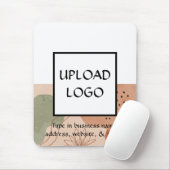 Custom Salon Logo Mousepad for Hair Stylist, Nail (Mit Mouse)