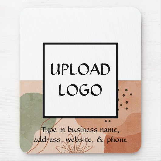 Custom Salon Logo Mousepad for Hair Stylist, Nail (Vorne)