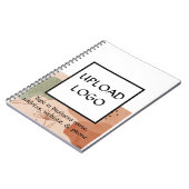 Custom Salon Logo Notebook for Hair Stylist, Nail Notizblock (Linke Seite)