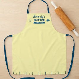 Custom Salty Butter Chef Apron Funny Baker  Schürze