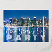 Custom San Diego NYE Party Einladung (Vorderseite)