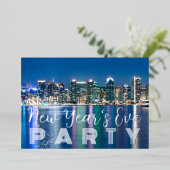 Custom San Diego NYE Party Einladung (Stehend vorne)