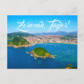 Custom, San Sebastian, Donostia, Euskadi, Spanien: Postkarte (Vorderseite)