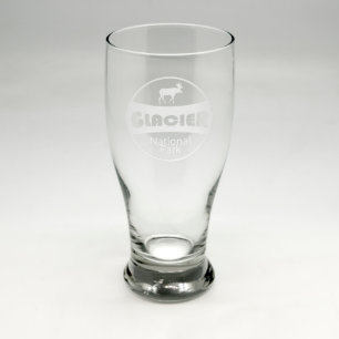 Custom Sand Etched Pub Glass #2