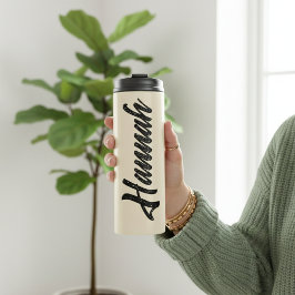 Custom Sand Graduation Tumbler Gift for Her & Him Thermosbecher