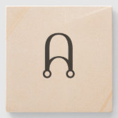 CUSTOM SANDSTONE UNTERSETZER (Vorderseite)