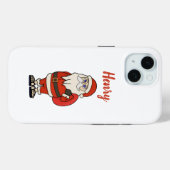 Custom Santa Claus Weihnachts Flip Flops Case-Mate iPhone Hülle (Rückseite (Horizontal))