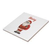 Custom Santa Claus Weihnachts Flip Flops Fliese (Seite)