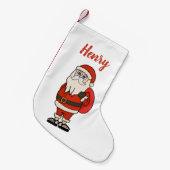 Custom Santa Claus Weihnachts Flip Flops Kleiner Weihnachtsstrumpf (Vorderansicht (hängend))