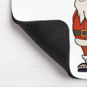 Custom Santa Claus Weihnachts Flip Flops Mousepad (Ecke)