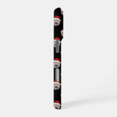 Custom Santa Face iPhone X|11|12|13|14|15|16 Case Hülle (Rechte Seite)