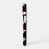 Custom Santa Face iPhone X|11|12|13|14|15|16 Case Hülle (Linke Seite)