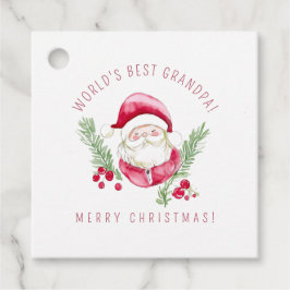 Custom Santa Geschenk Tag DIY Feiertage Weihnachts Geschenkanhänger