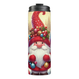 Custom Santa Gnome Christmas Tumblr – Holiday Gift Thermosbecher