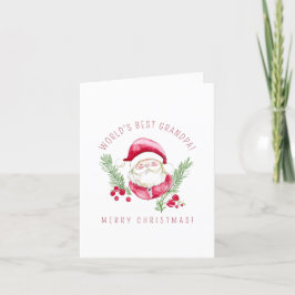 Custom Santa greeting DIY Holiday Weihnachtsvibe Ankündigung