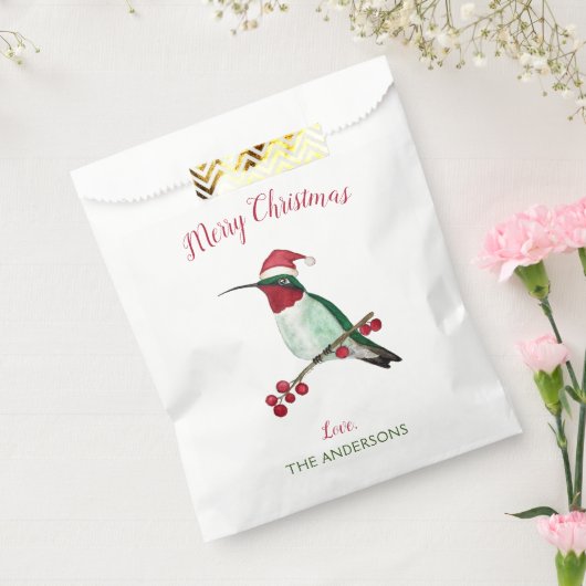 Custom Santa Hummingbird Geschenktütchen (Versiegelt)